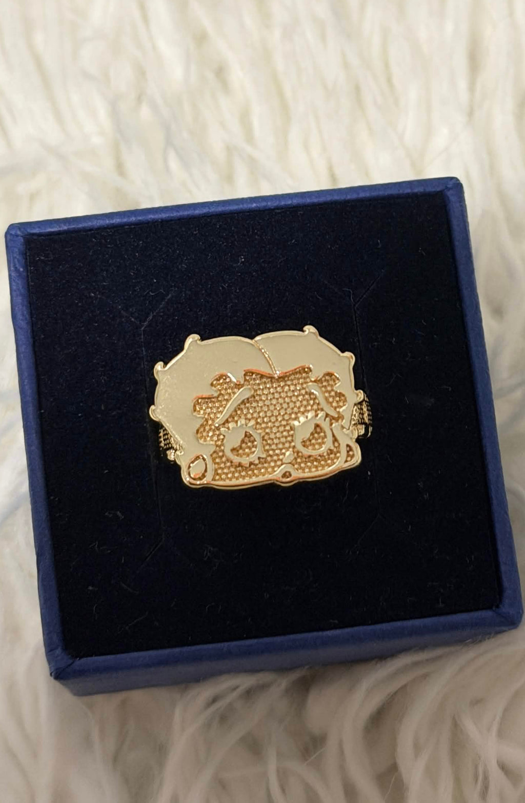 Betty Boop Face Ring