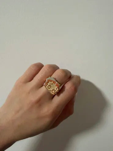 Betty Boop Face Ring